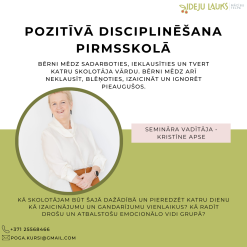 Pozitīvā disciplinēšana pirmskolā
