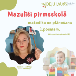 Mazulīši pirmsskolā
