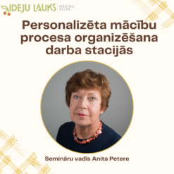 Personalizēta mācību procesa organizēšana darba stacijās