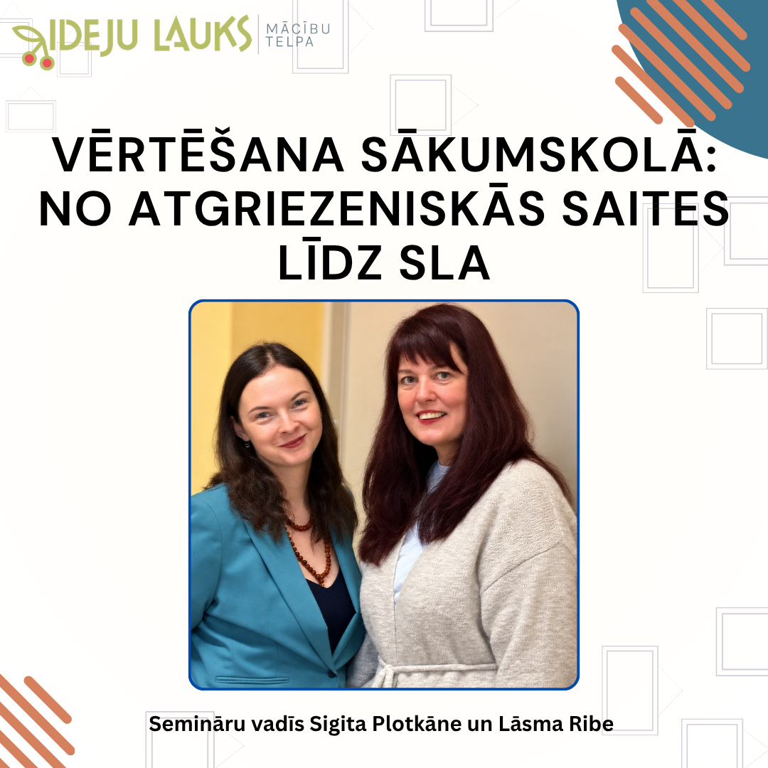 Vērtēšana sākumskolā: no atgriezeniskās saites līdz SLA